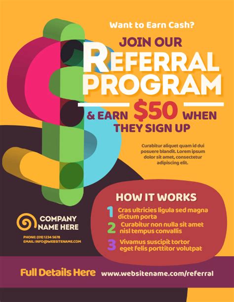 How to Design Referral Program Flyers For Your .